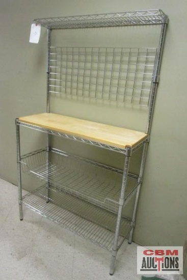 Bakers Rack...(Contents NOT Included-Buyer Removes-REMOVAL MONDAY, JULY 18th)