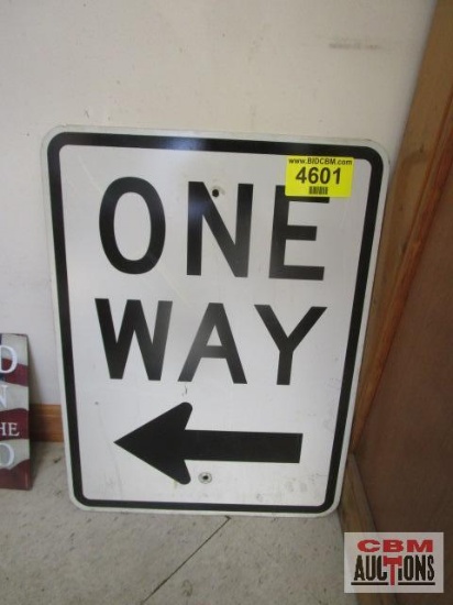 Signage-One Way Street
