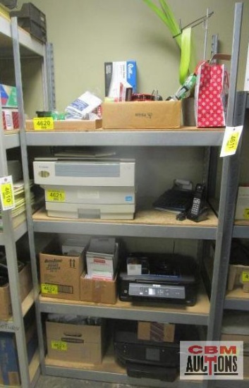 Metal Shelving Unit (Contents NOT Included-Buyer Removes-REMOVAL MONDAY, JULY 18th)