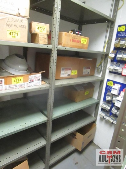 Metal Shelving Unit (Contents NOT Included-Buyer Removes-REMOVAL MONDAY, JULY 18th)