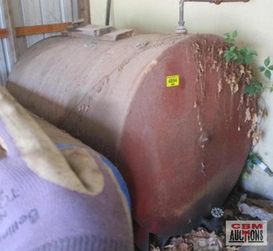 Used Oil Barrel Red-Approx 500 Gals (Seller Had Pumped Out-Buyer Loads)
