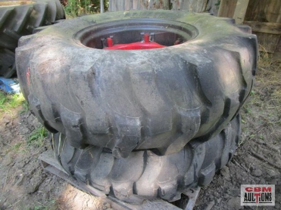 Lot Of 16.9-24 Tires & Wheels