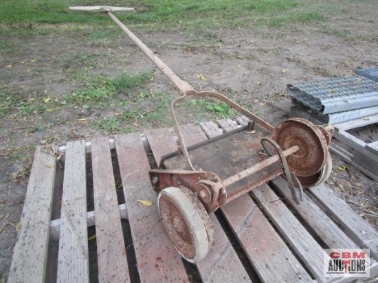 Vintage Reel Type Push Mower