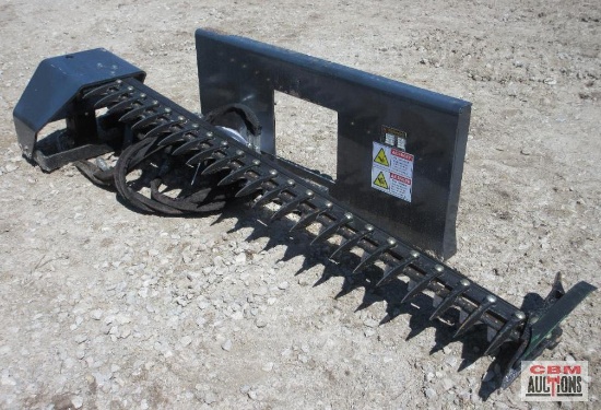 Wolverine SBM-12-72W Skid Steer 72" Hydraulic Sickle Bar Mower With Hoses And Couplers (Unused-Items