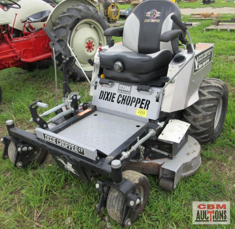 Dixie Chopper LT2500 Mid Mount Zero Turn Mower. Proxibid