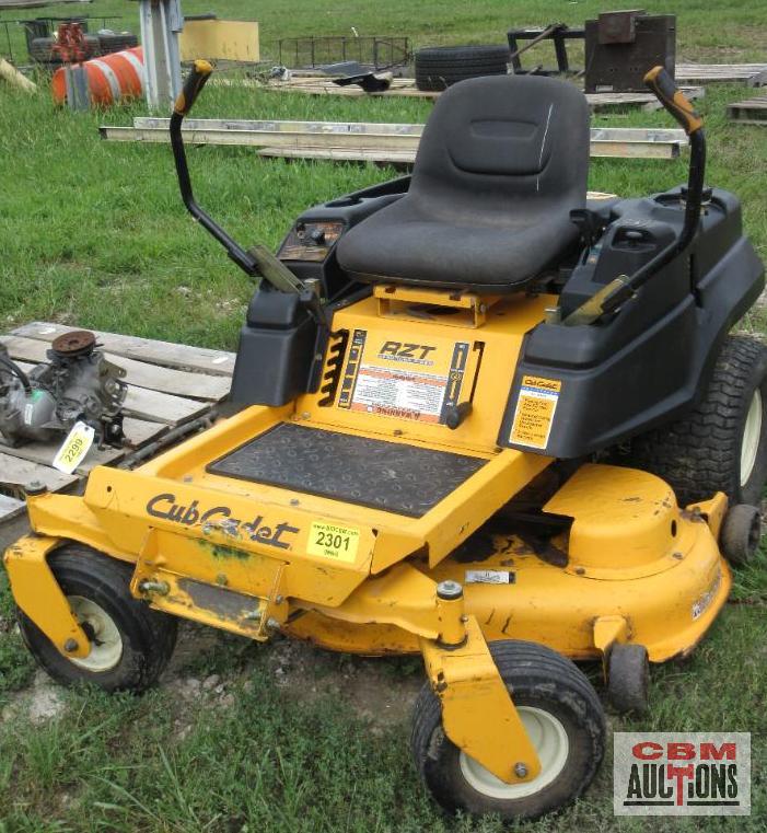 2011 Cub Cadet RZT Mid Mount Zero Turn Mower 24 Proxibid