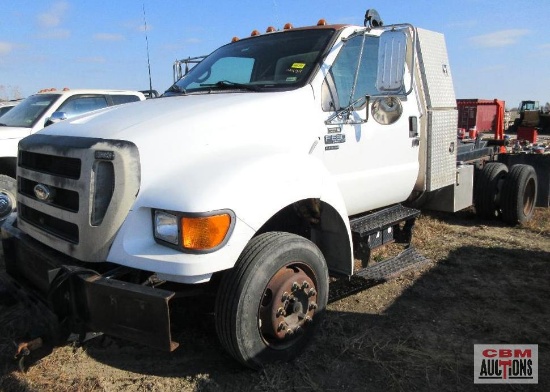 2004 Ford F-650 Hook Lift Truck, VIN # 3FRWF65284V612534