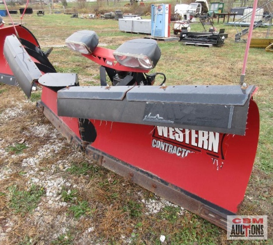 Western MP3 10' Vee Snow Plow Blade, Ultra Mount 2