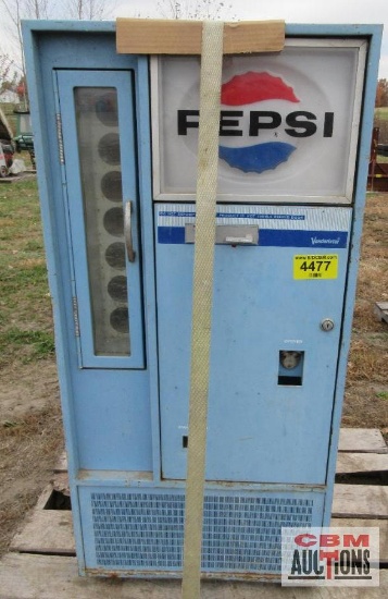 Pepsi Cooler Dispenser Machine (Unknown)