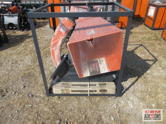TMG Industrial Sub Compact 3-Point Wood Chipper, 4" Chipping Capacity, Category 1 Hookup, 30-50 HP