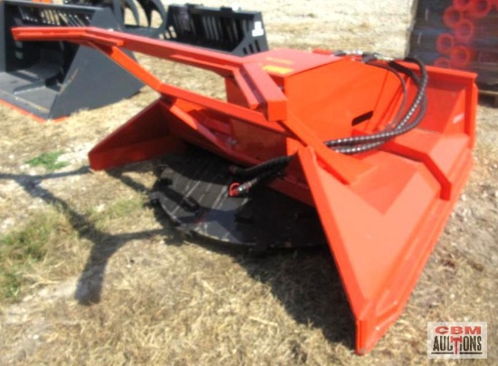 Topcat SSDFM60 60'' Skid Steer Forestry Disc Mulcher, 20-69 GPM (Unused) *1