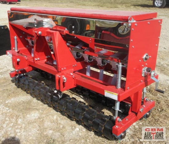 2023 AGROTK STSD10 70" Seeder, Front & Rear Soil Conditioners, Bulk Seed Fill Top Load Seed Bin