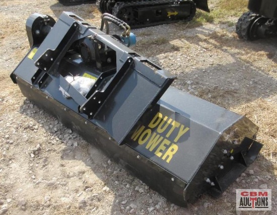 2023 Mower King SSEFGC175 67'' Skid Steer Brush Flail Mower, Hydraulic Flow 18-23 GPM (Unused) *1