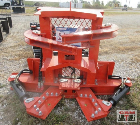 TOPCAT ECSSRB Skid Steer Tree Shear With Grappler 14" (Unused) *1