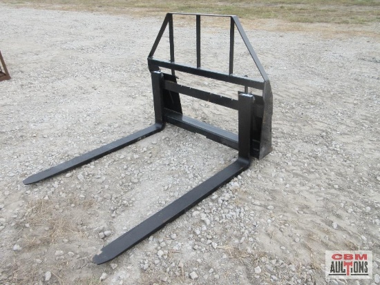 48" Skid Steer Pallet Forks 4K (Unused)*1