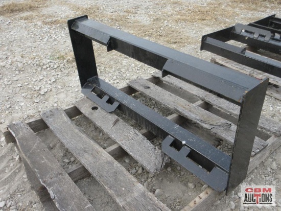 Heavy Duty Skid Steer Weld On Backing Quick Attach Mounting Plate *1