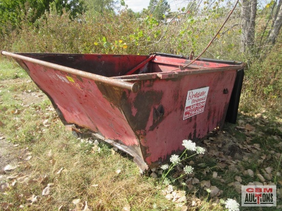 Rear Load 4yd Trash & Scrap Dumpster