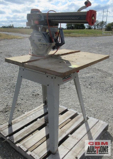 Ridgid Radial Arm Saw T48BXGPS-157 (Runs)