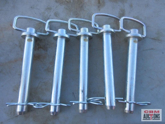 1 1/8" x 8" Hitch Pin (Unused) 5 TIMES THE BID *HLM