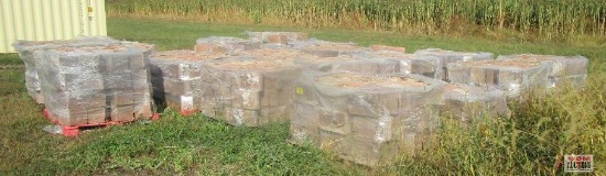 Approx 25 Pallets Of Retaining Wall Block 8" High x 18" Wide (Roughly 650 +/- Blocks)