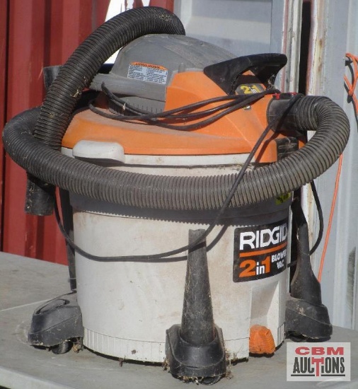 Rigid 2 in 1 Blower/ Vacuum (Seller Said Runs) *FLT