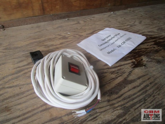 Replacement Controller For Wolverine ZW-CM-0300L Concrete Mortar Mixer *BLT