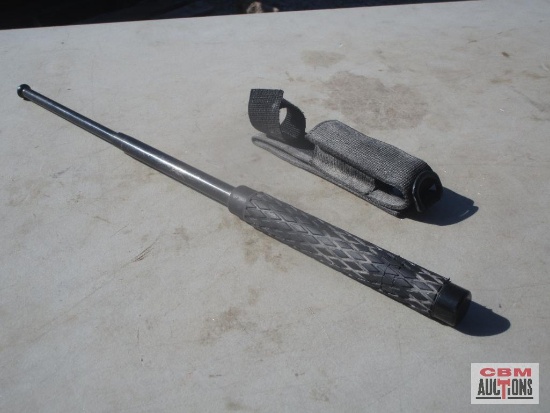 Police Baton Telescoping With Pouch *BLT