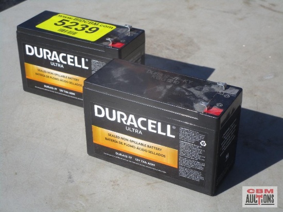 Duracell DURA12-7F Batteries *BRM