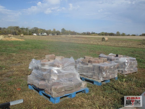 3- Pallets Of Windsor 4"x12" Retaining Wall Block 218 +/-