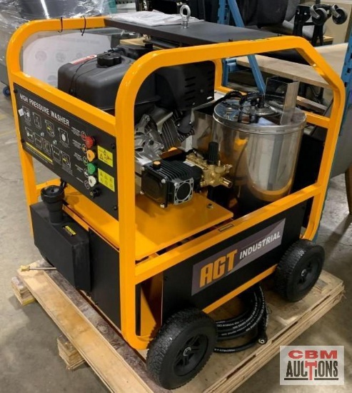 AGT INDUSTRIAL HPW 4000 Commercial 4000 PSI 13Hp Gas / Diesel Burner Powered 13HP Hot Water Pressure