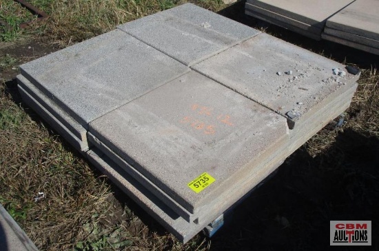 Concrete Pavers 2'x2' 16+/-