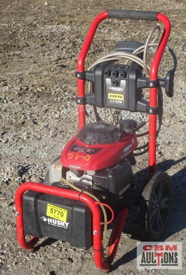 Husky Gas Pressure Washer 3K Psi & 2.5 GPM, Honda Eng (Unknown)