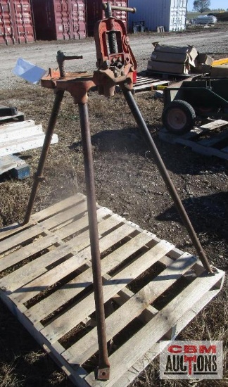 Ridgid Pipe Vise On Stand