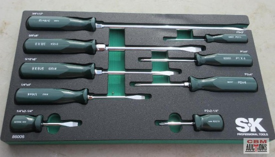 S-K 86006 9Pc Suregrip Screwdriver Set *CRM