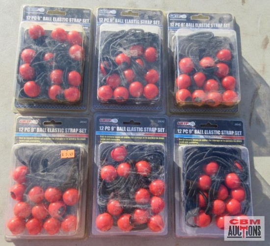 6-Grip Ball Elastic Strap Sets *CRT