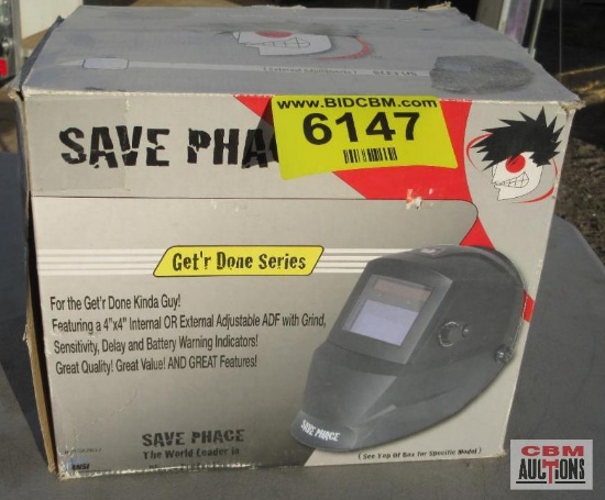 Save Phace Auto Darking Welding Helmet *CLT
