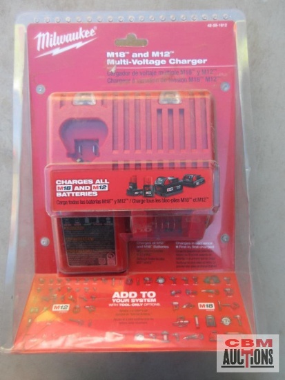 Milwaukee 48-59-1812 M18 & M12 Multi-Voltage Charger *CLM