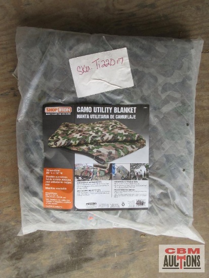 Shop Iron 22017 Camo Utility Blanket *ELM