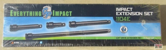 GP Grey Pneumatic 1104E 3/8" Drive Impact Extension Set 1 3/4",3",6" & 12" *FRB