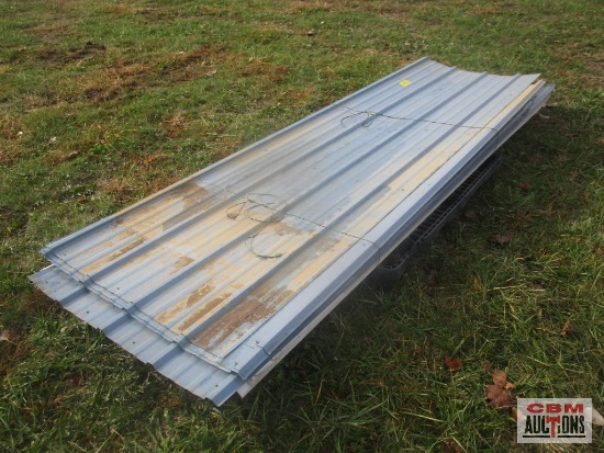 Used Barn Metal Blue & White Longest 10'