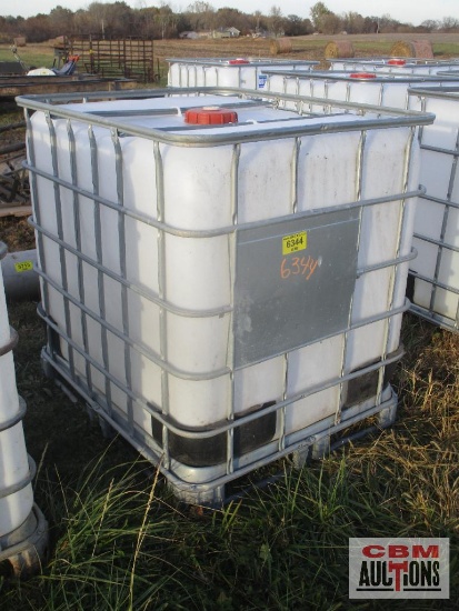 IBC Chemical Tote With Cage