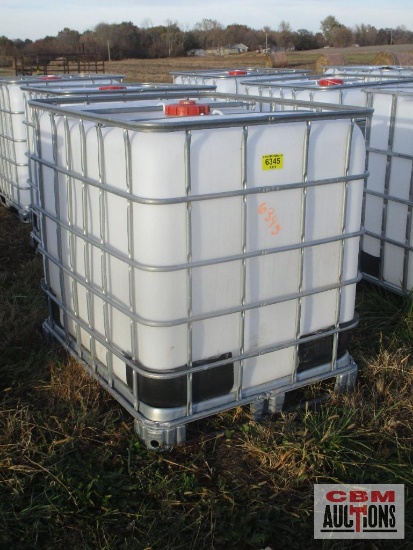 IBC Chemical Tote With Cage