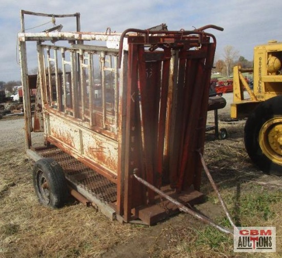 Portable Cattle Working Chute
