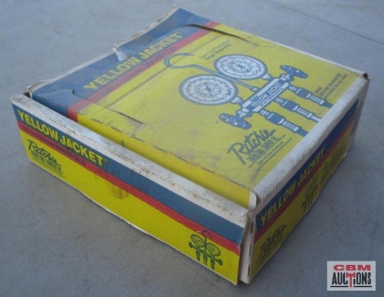 Ritchie Yellow Jacket R-12 & R22 Freon Gauges *GLM