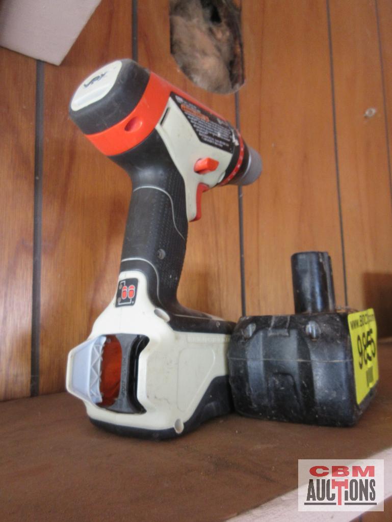 Black Decker VPX 14 Volt Cordless Drill Proxibid