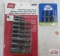 Lisle 60850 Master Triple Square Bit Set 4mm-18mm GP Grey Pneumatic 1403HA 1/4