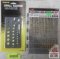 PT Performance Tool W9060 102 Pc Drill & Driver Bit Set Enkay...560-C Drill Gauge ...