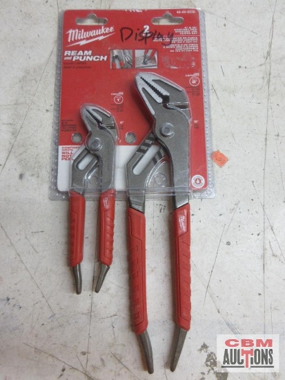 Milwaukee 48-22-6330 6" & 10" Comfort Grip Straight Plier Set