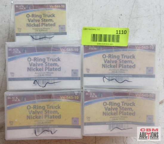 Blackjack 1-VS-544-10 O-Ring Truck Valve Stems 4-VS545-10 O-Ring Truck Valve Stems