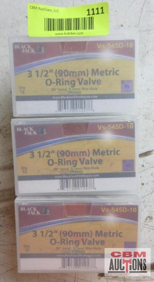 Blackjack 3-VC-545-10 3 1/2" Metric O-Ring Valve Stems